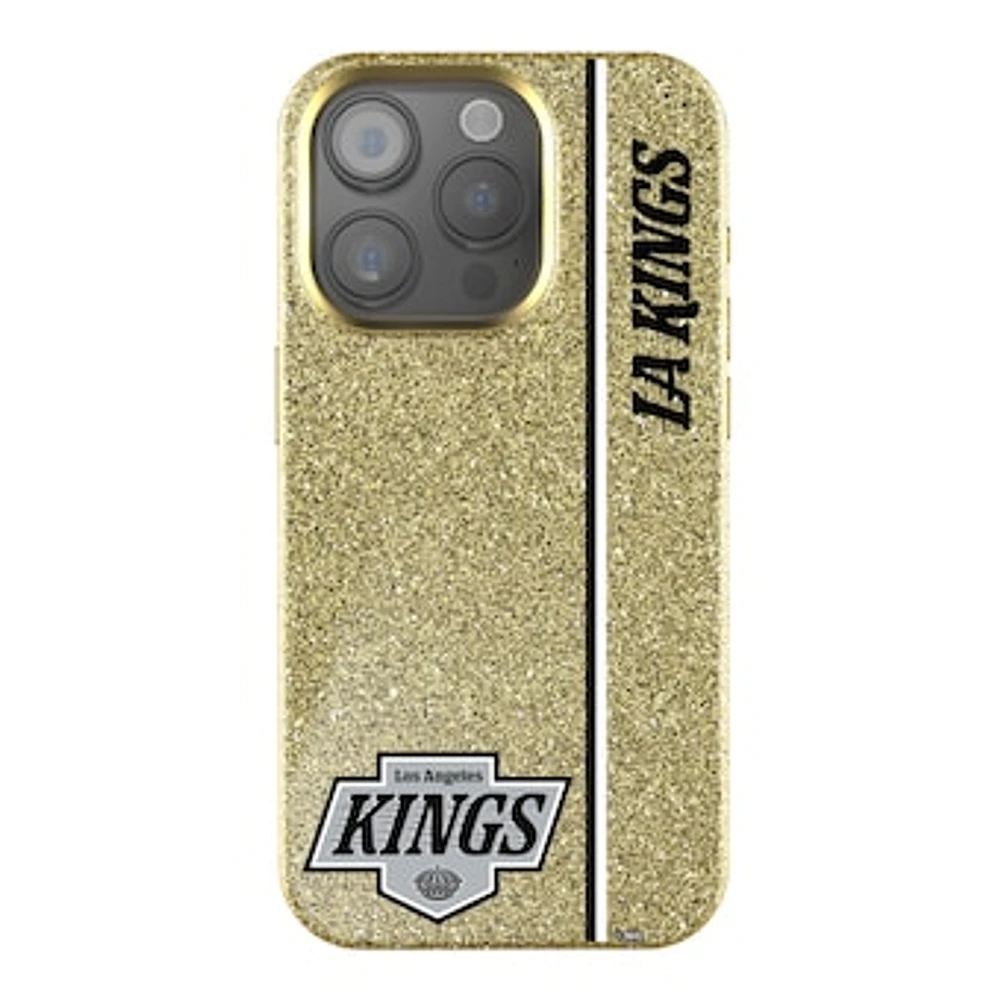 Keyscaper Gold Los Angeles Kings Sidebar Bling iPhone Case
