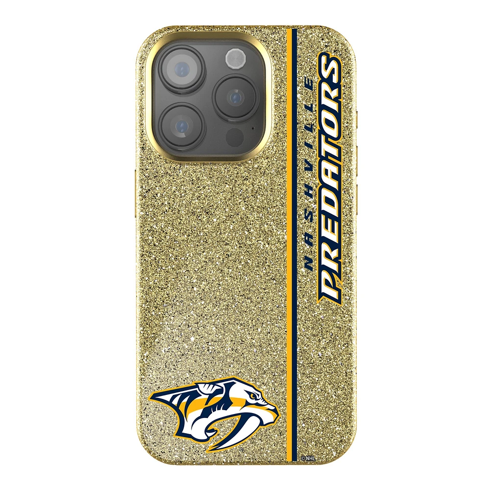 Keyscaper Gold Nashville Predators Sidebar Bling iPhone Case