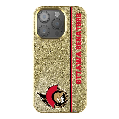 Keyscaper Gold Ottawa Senators Sidebar Bling iPhone Case