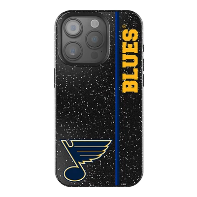 Keyscaper Black St. Louis Blues Sidebar Bling iPhone Case