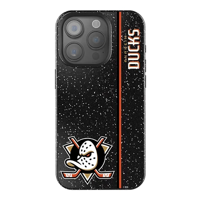 Keyscaper Black Anaheim Ducks Sidebar Bling iPhone Case