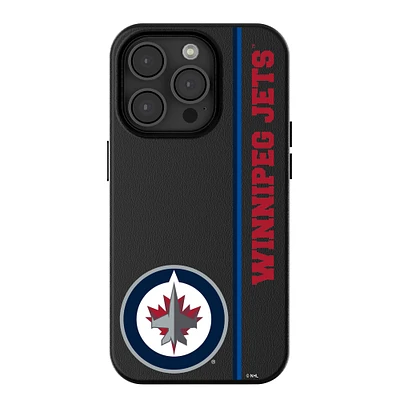 Keyscaper Black Winnipeg Jets Sidebar Magnetic iPhone Case