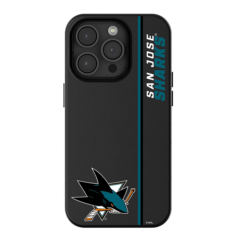 Keyscaper Black San Jose Sharks Sidebar Magnetic iPhone Case