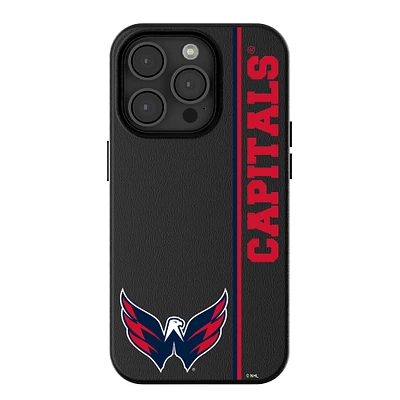 Keyscaper Black Washington Capitals Sidebar Magnetic iPhone Case