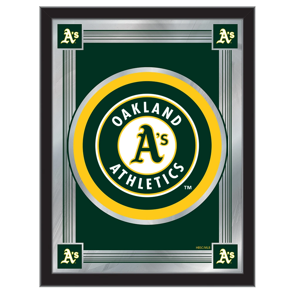 Oakland Athletics 17" x 22" Logo Wall Mirror