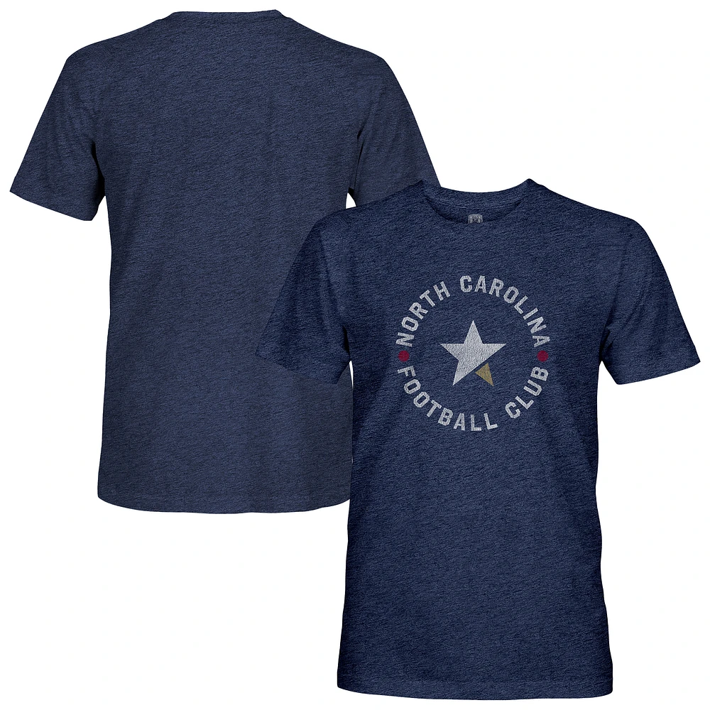 Men's 1863FC Navy North Carolina FC Roundabout Vintage Tri-Blend T-Shirt