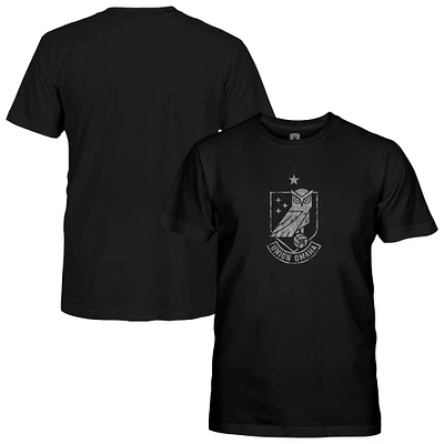Youth 1863FC Black Union Omaha Mono Badge T-Shirt