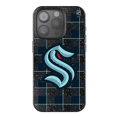 Keyscaper Seattle Kraken Plaid Bling iPhone Case