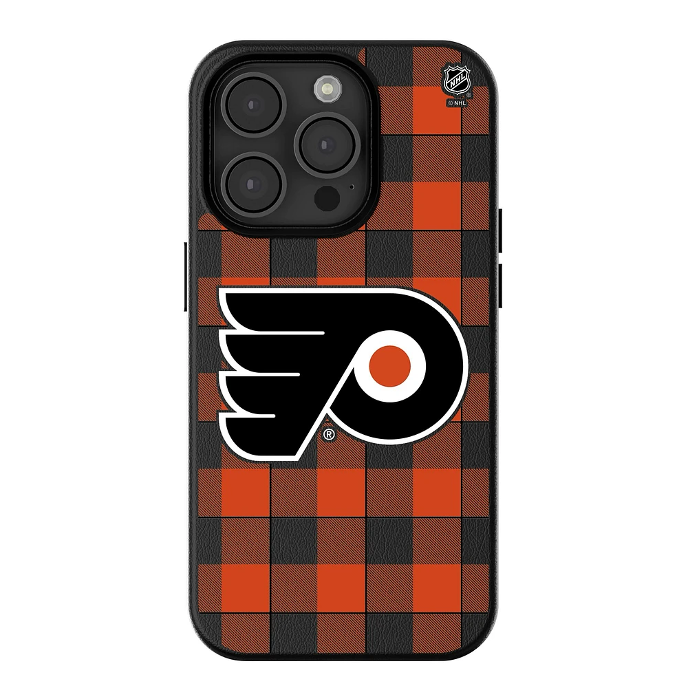 Keyscaper Philadelphia Flyers Plaid iPhone Magnetic Bump Case