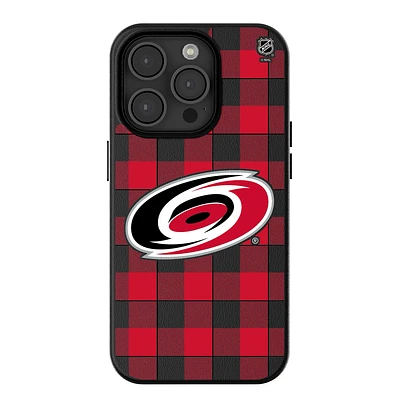 Keyscaper Carolina Hurricanes Plaid iPhone Magnetic Bump Case