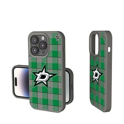 Keyscaper Dallas Stars Plaid Soft Touch iPhone Case