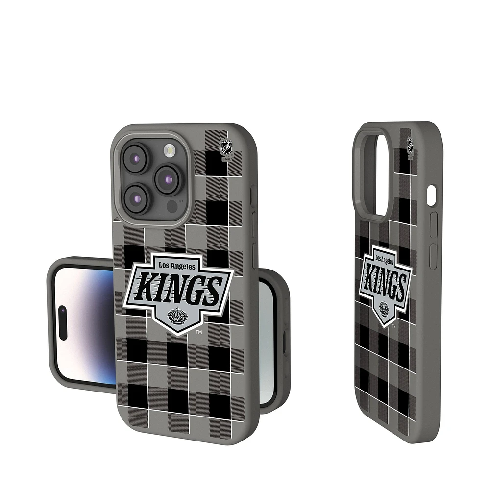 Keyscaper Los Angeles Kings Plaid Soft Touch iPhone Case