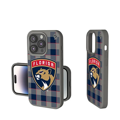Keyscaper Florida Panthers Plaid Soft Touch iPhone Case