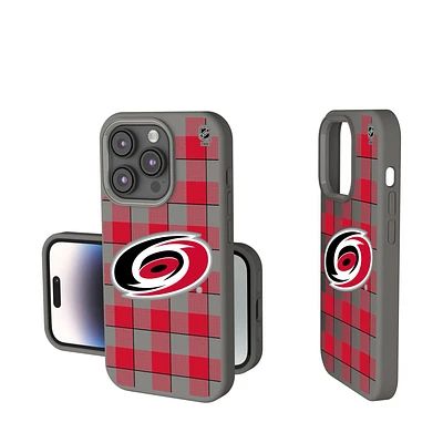 Keyscaper Carolina Hurricanes Plaid Soft Touch iPhone Case