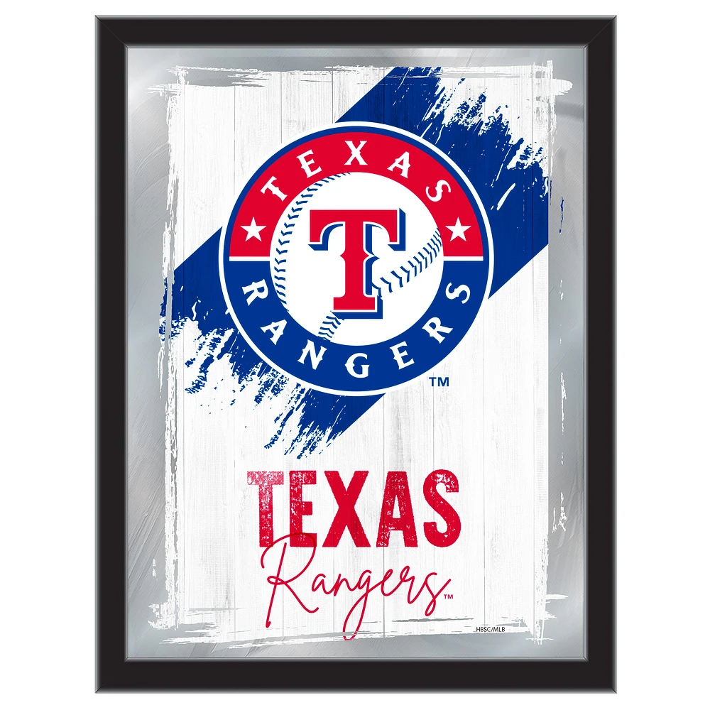 Texas Rangers 17 x 22" Wall Mirror