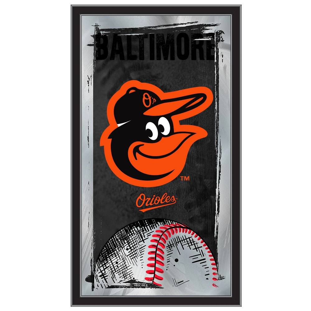 Baltimore Orioles 15" x 26" Wall Mirror