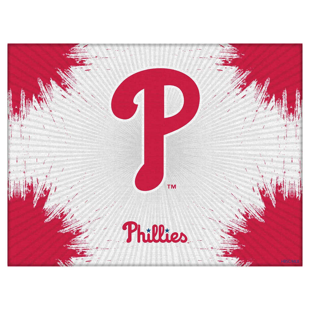 Philadelphia Phillies 15" x 20" Splash Canvas Wall Art