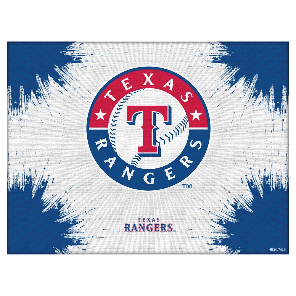 Texas Rangers 15" x 20" Splash Canvas Wall Art