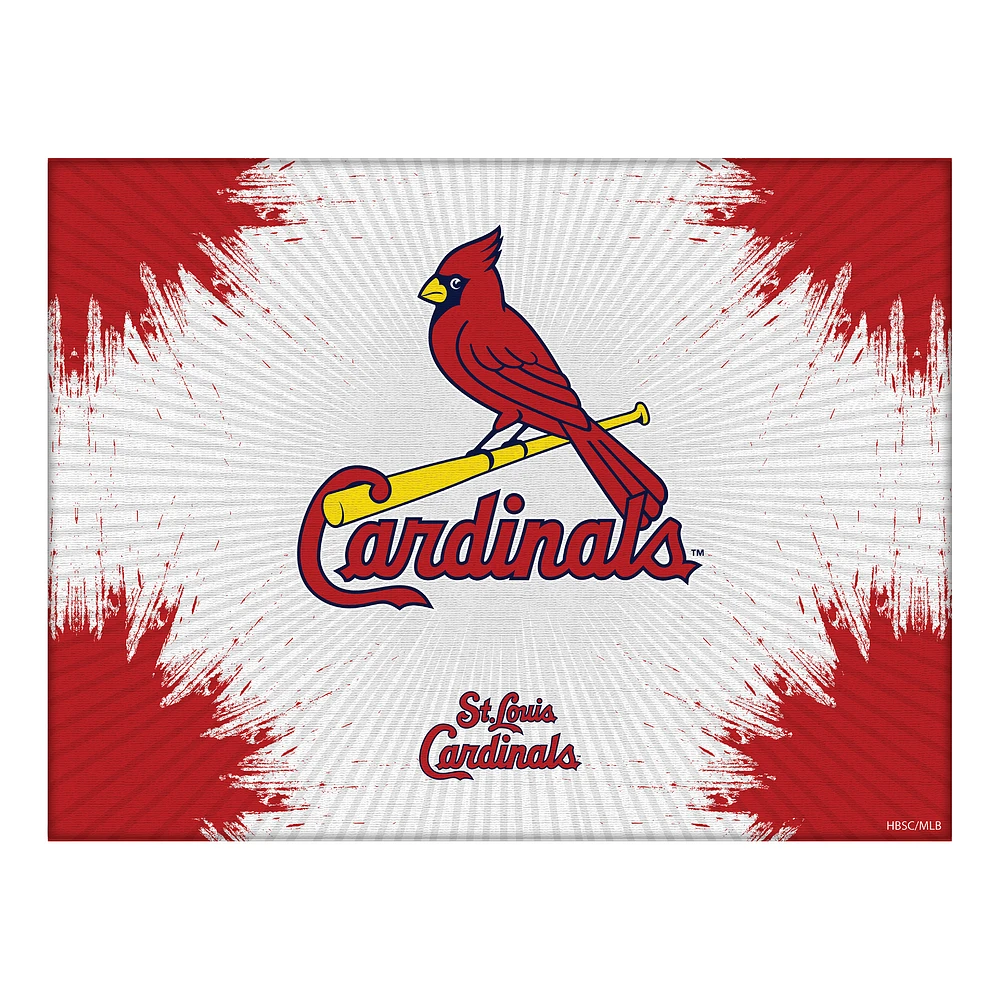 St. Louis Cardinals 24" x 32" Splash Canvas Wall Art