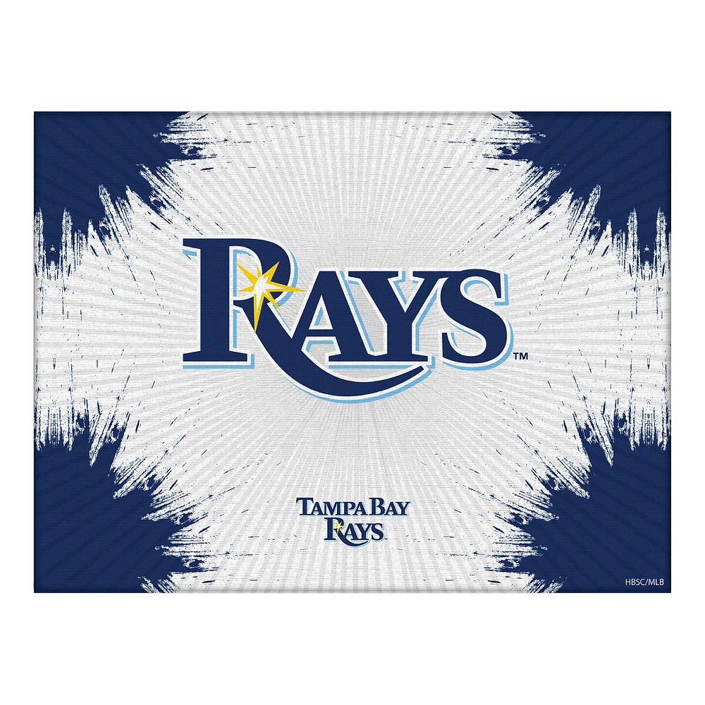 Tampa Bay Rays 24" x 32" Splash Canvas Wall Art