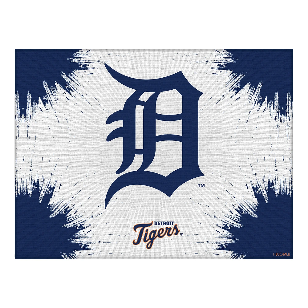 Detroit Tigers 24" x 32" Splash Canvas Wall Art