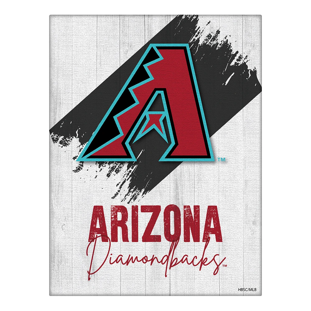 Arizona Diamondbacks 24" x 32" Team Canvas Wall Art