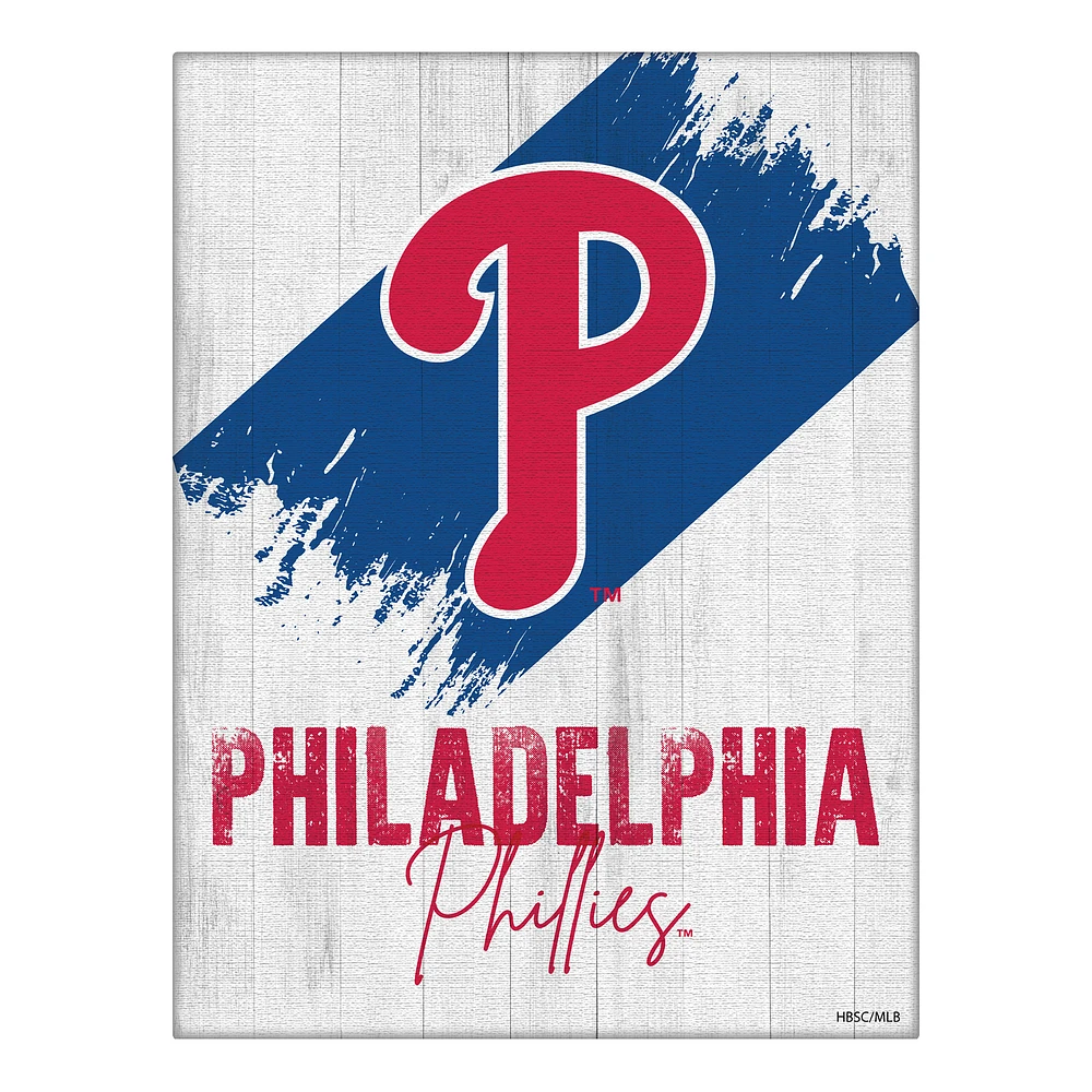 Philadelphia Phillies 24" x 32" Team Canvas Wall Art