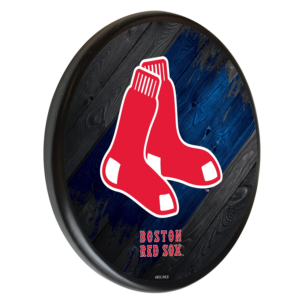 Black Boston Red Sox 13" Team Wood Sign