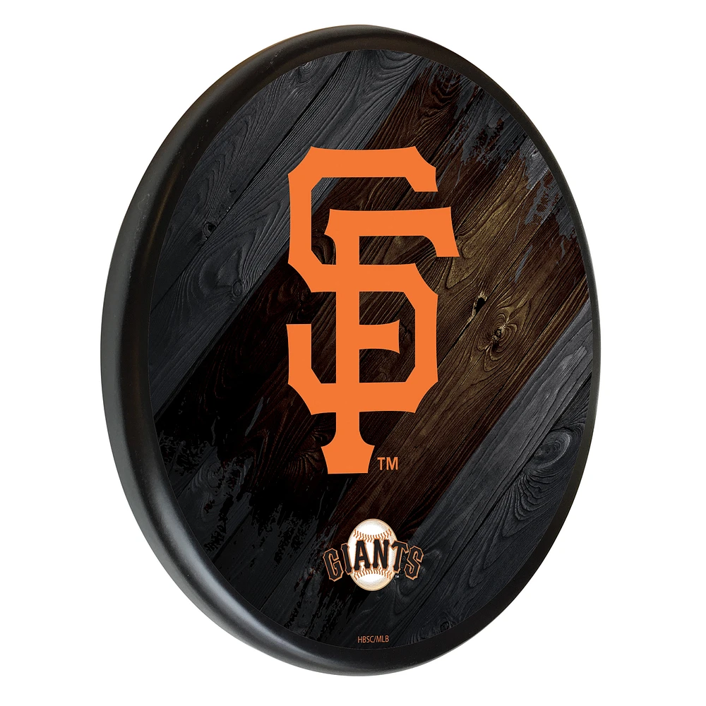 Black San Francisco Giants 13" Team Wood Sign