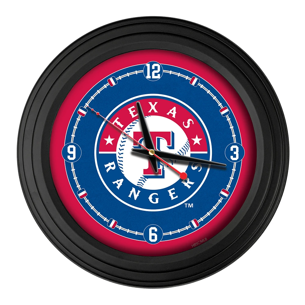 Texas Rangers 15" Traditional Wall Clock
