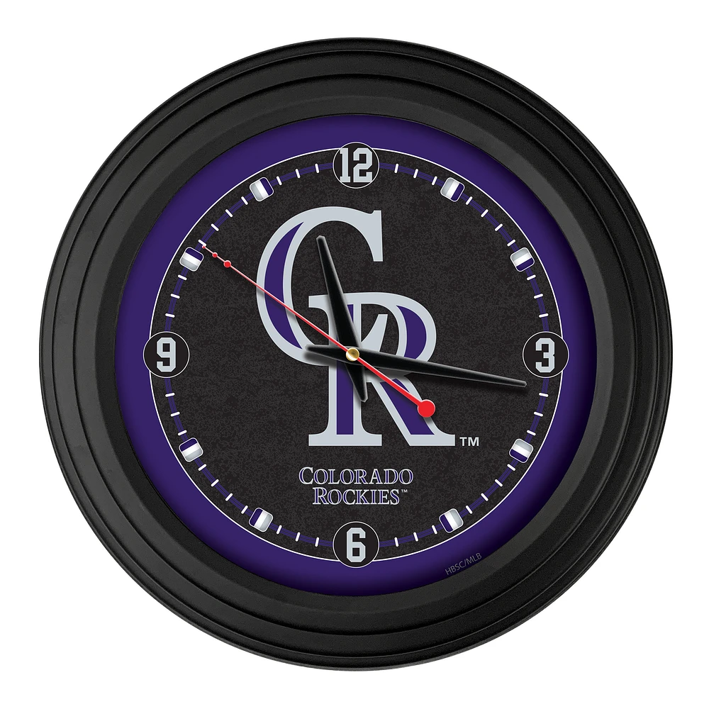 Colorado Rockies 15" Traditional Wall Clock