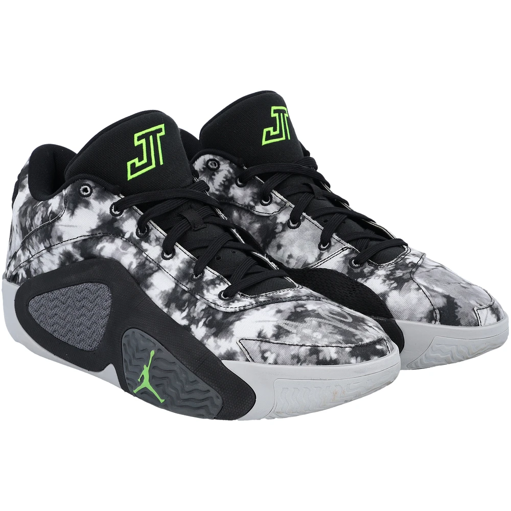 Jayson Tatum Boston Celtics Autographed Black/White Jordan Tatum 2 Denim Shoes Game-Used vs. Chicago Bulls on March 23, 2024
