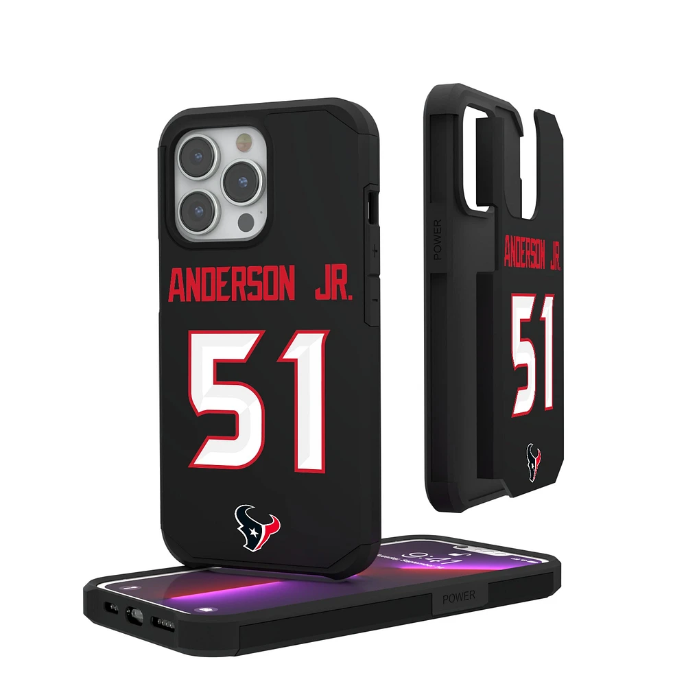 Keyscaper Will Anderson Jr. Houston Texans iPhone Rugged Case