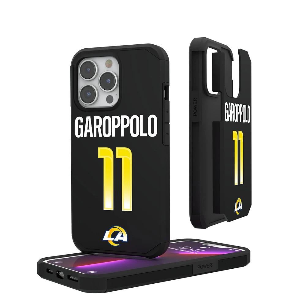 Keyscaper Jimmy Garoppolo Los Angeles Rams iPhone Rugged Case