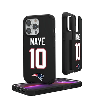 Keyscaper Drake Maye New England Patriots iPhone Rugged Case