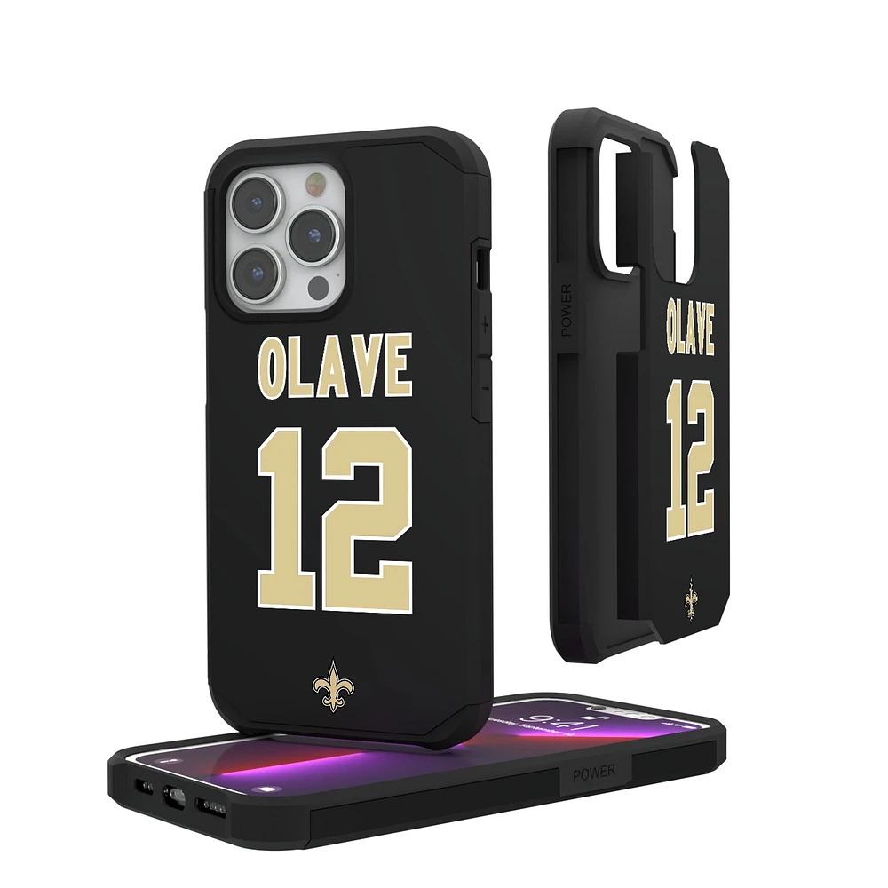 Keyscaper Chris Olave New Orleans Saints iPhone Rugged Case