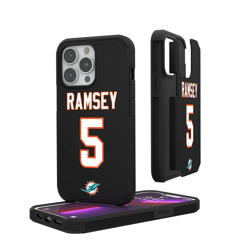Keyscaper Jalen Ramsey Miami Dolphins iPhone Rugged Case