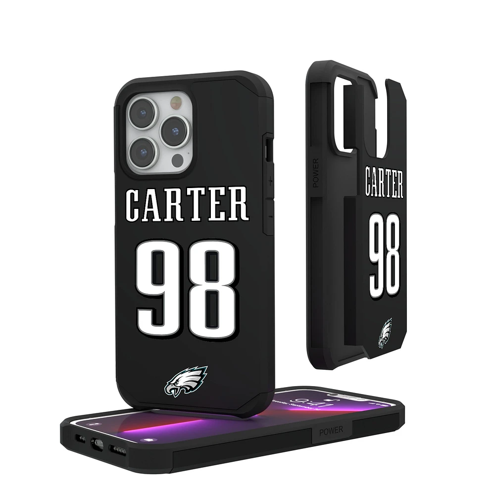 Keyscaper Jalen Carter Philadelphia Eagles iPhone Rugged Case
