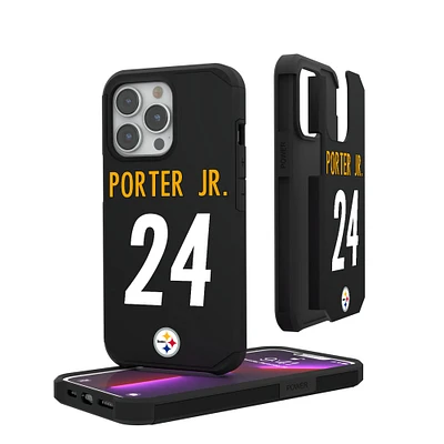 Keyscaper Joey Porter Jr. Pittsburgh Steelers iPhone Rugged Case