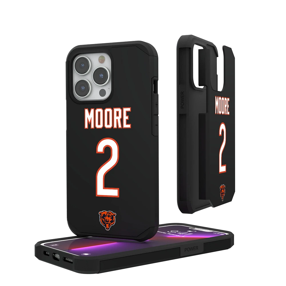 Keyscaper D.J. Moore Chicago Bears iPhone Rugged Case