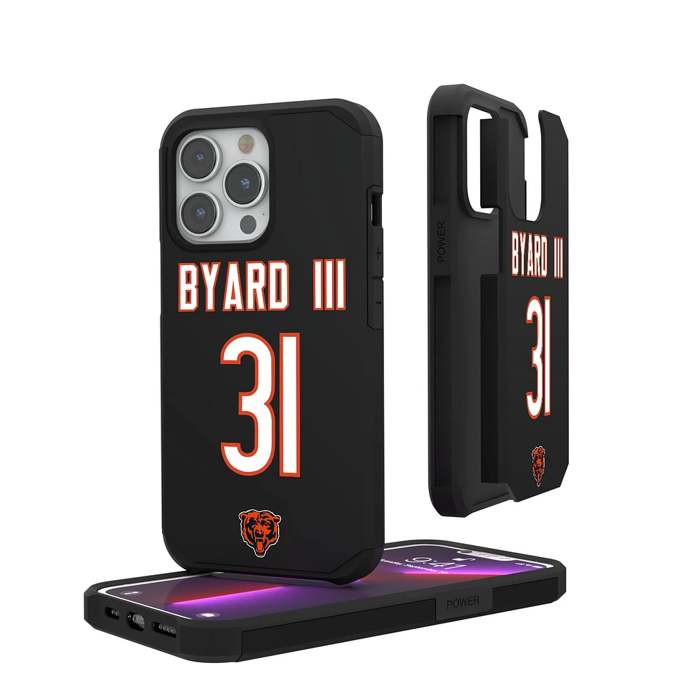 Keyscaper Kevin Byard III Chicago Bears iPhone Rugged Case
