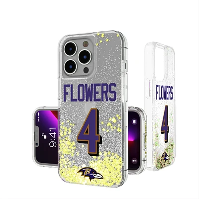 Keyscaper Zay Flowers Baltimore Ravens iPhone Glitter Phone Case