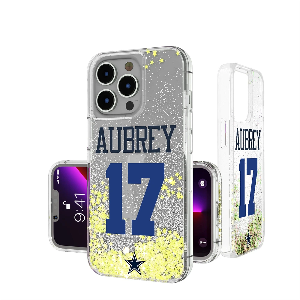 Keyscaper Brandon Aubrey Dallas Cowboys iPhone Glitter Phone Case