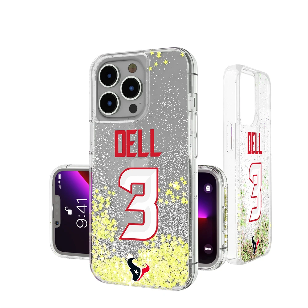 Keyscaper Tank Dell Houston Texans iPhone Glitter Phone Case