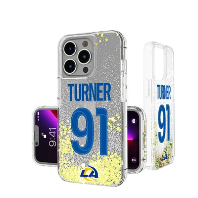Keyscaper Kobie Turner Los Angeles Rams iPhone Glitter Phone Case