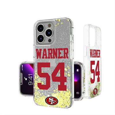 Keyscaper Fred Warner San Francisco 49ers iPhone Glitter Phone Case