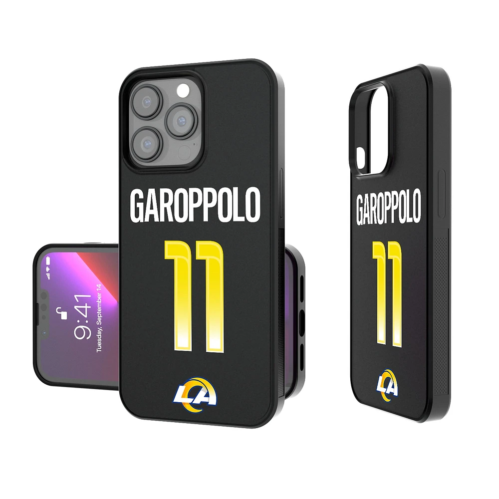 Keyscaper Jimmy Garoppolo Los Angeles Rams iPhone Bump Case