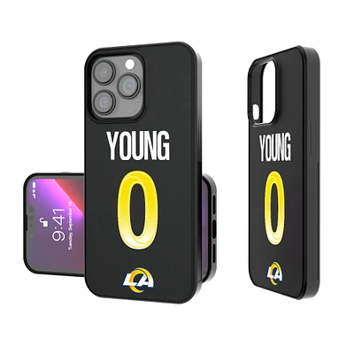 Keyscaper Byron Young Los Angeles Rams iPhone Bump Case
