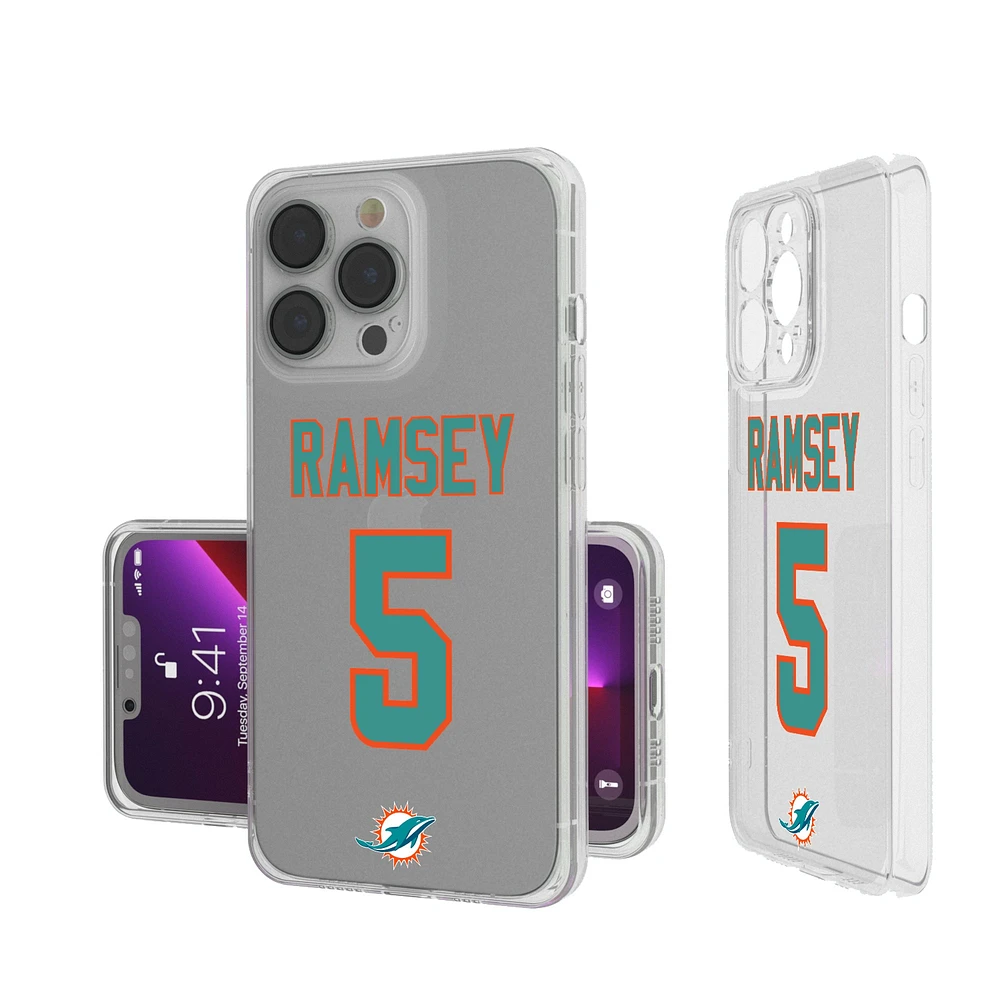 Keyscaper Jalen Ramsey Miami Dolphins iPhone Clear Case