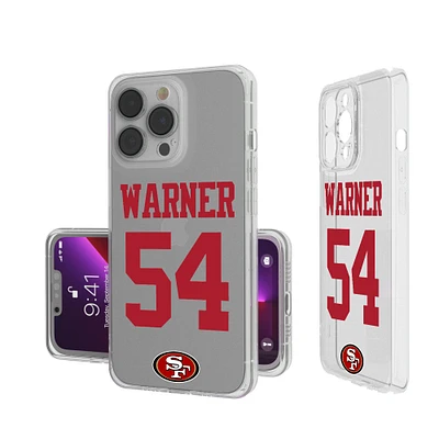 Keyscaper Fred Warner San Francisco 49ers iPhone Clear Case